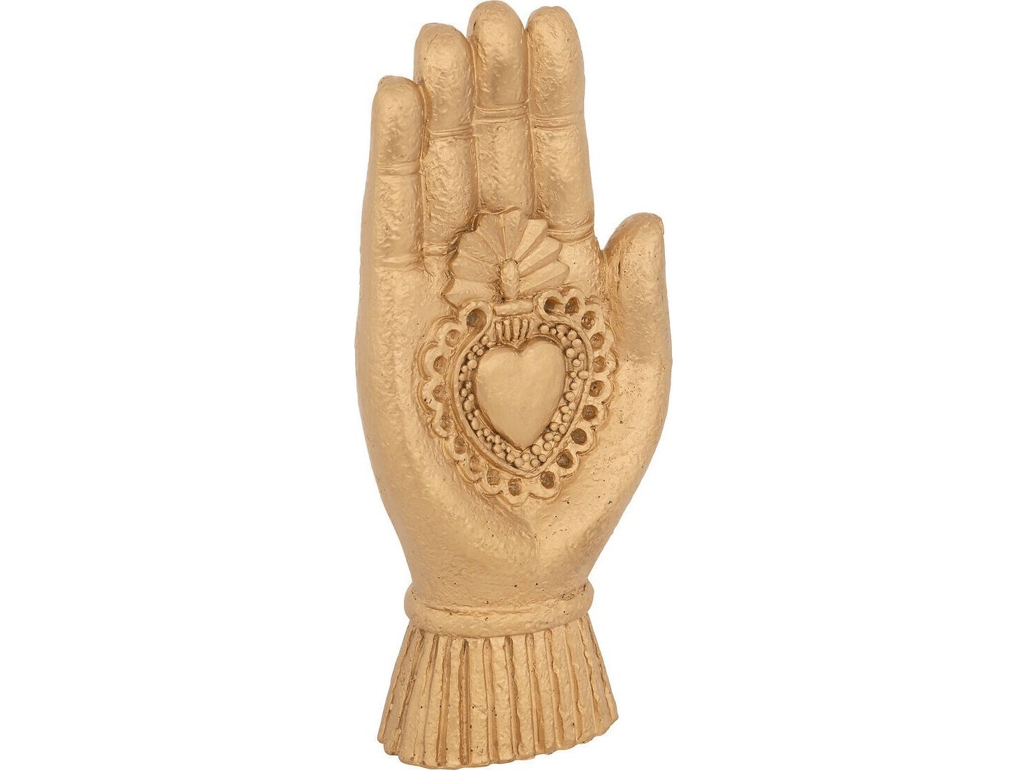 Atmosphera Figur Hand Mit Herz Amira, 16,5 Cm