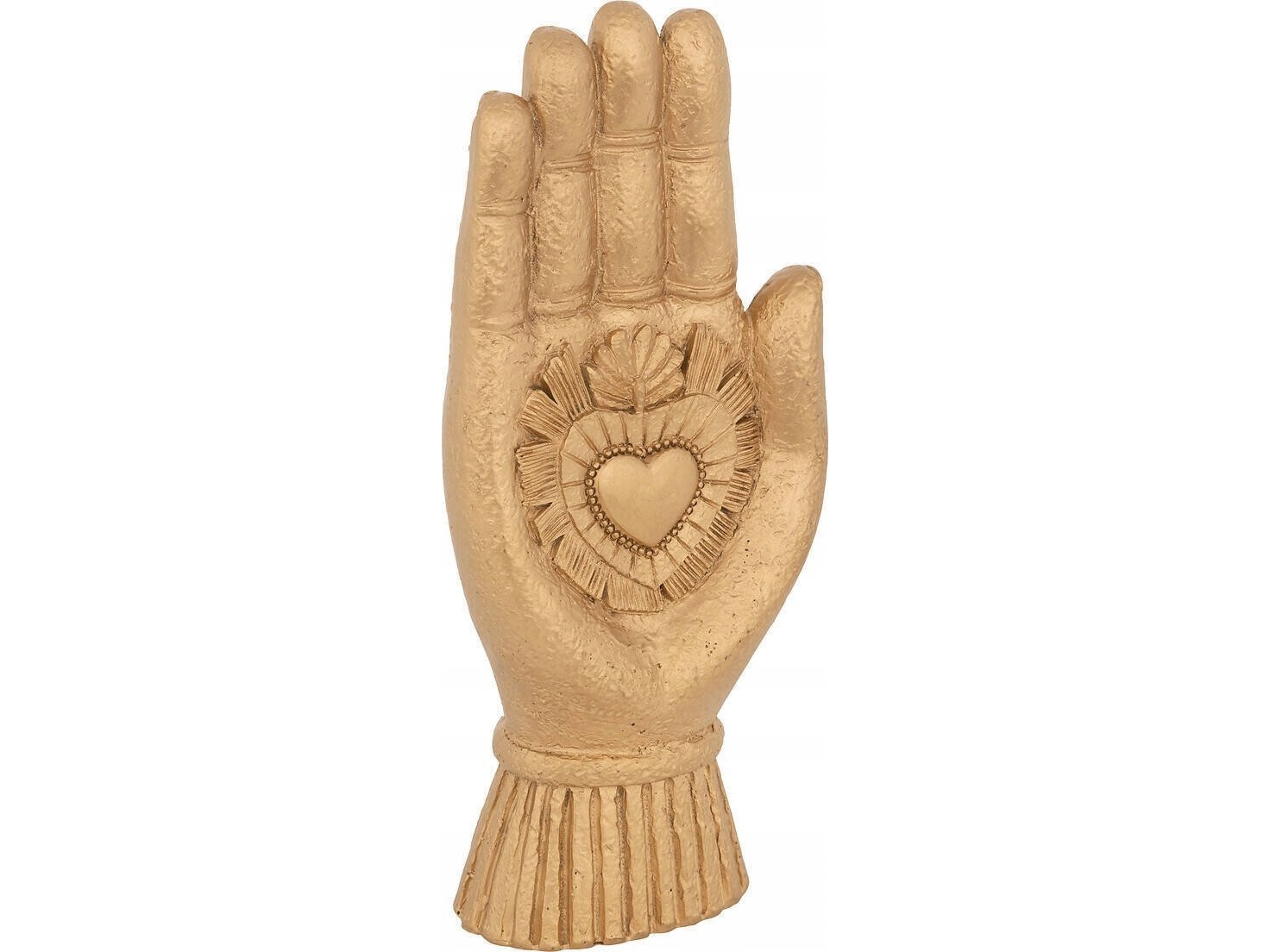 Atmosphera Figur hånd med hjerte AMIRA, 16,5 cm