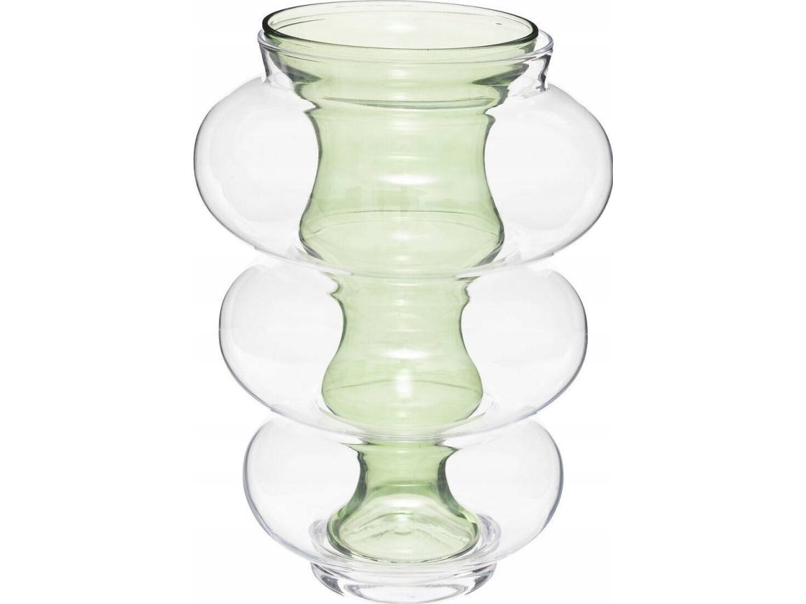 Atmosphera Doppelte Glasvase Matali, 36 Cm