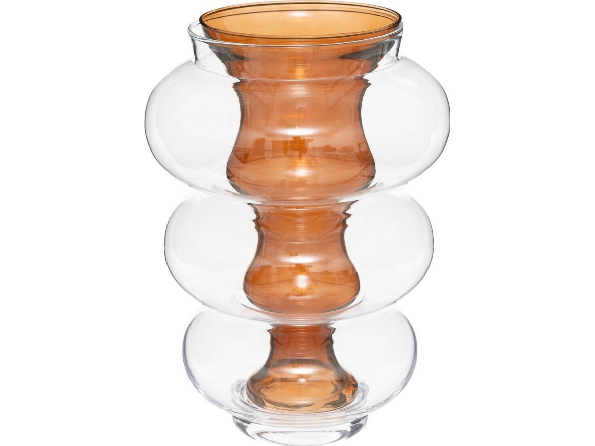 Atmosphera Doppelte Glasvase Matali, 36 Cm