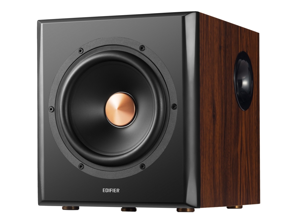 Edifier S360db, 2.1 Kanäle, 150 W, Pc, Schwarz, Holz, Mdf-Platten, Drehregler