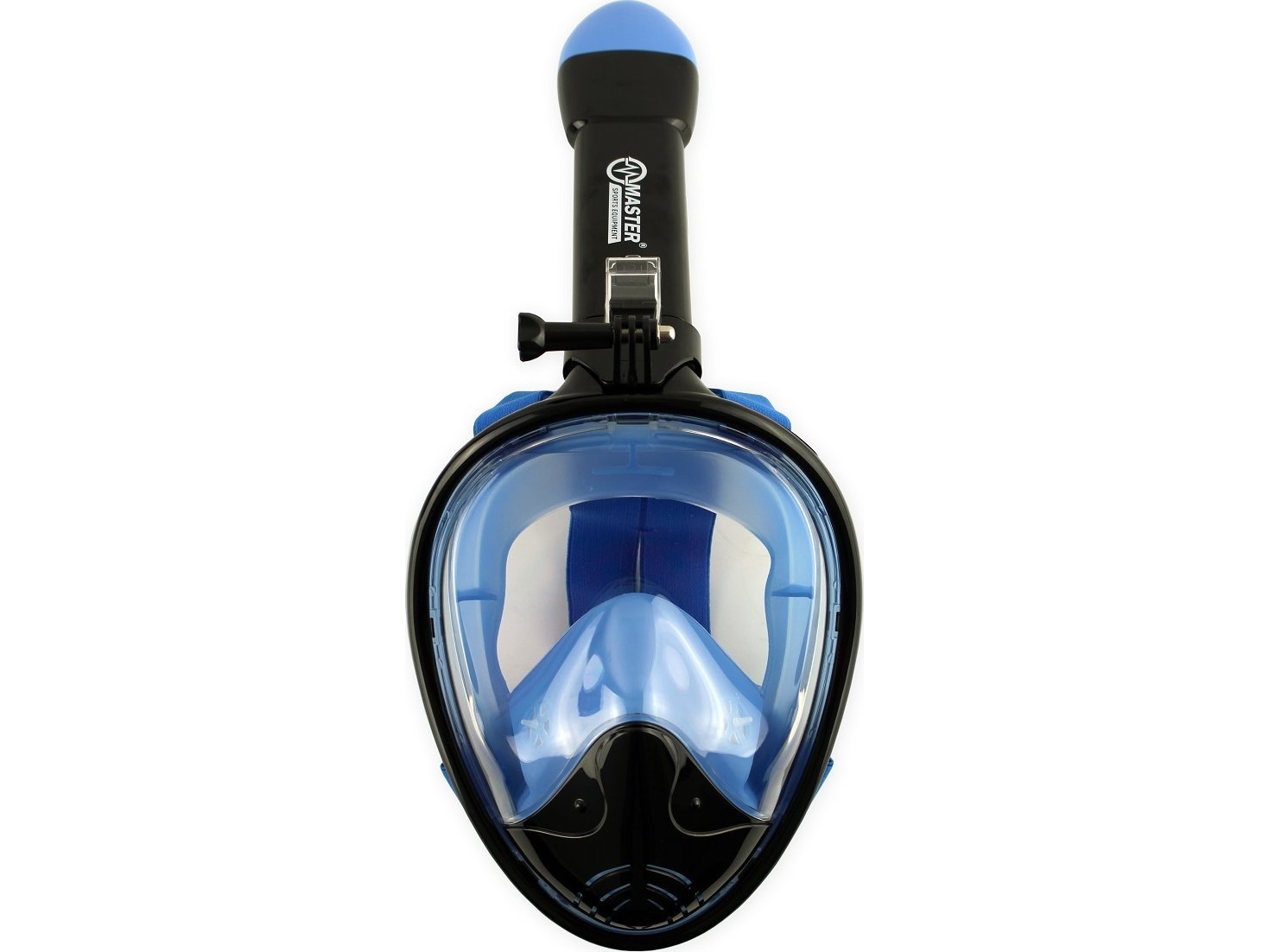 MASTER helmaske til snorkling L-XL Sort