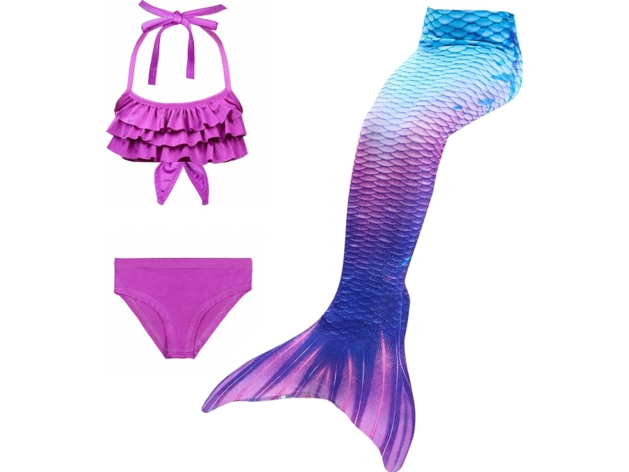 Master Kostium Syrenki Strój Kąpielowy MASTER 120 cm Rosa | Sport & Träning - Sportutrustning - Badkläder | GameStuff
