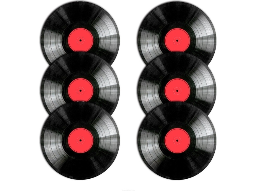 Bertoni 6D apvalaus stalo kilimėlių rinkinys - VINYL