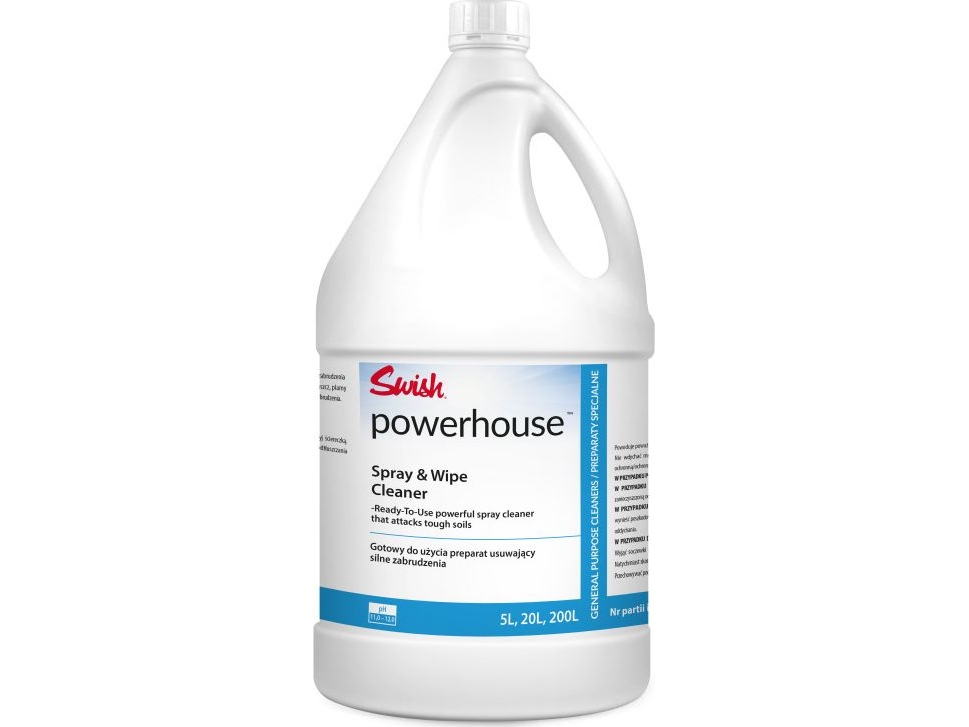 Swish Swish Powerhouse – Alsidigt Rensemiddel Til Svære Pletter – 5 L