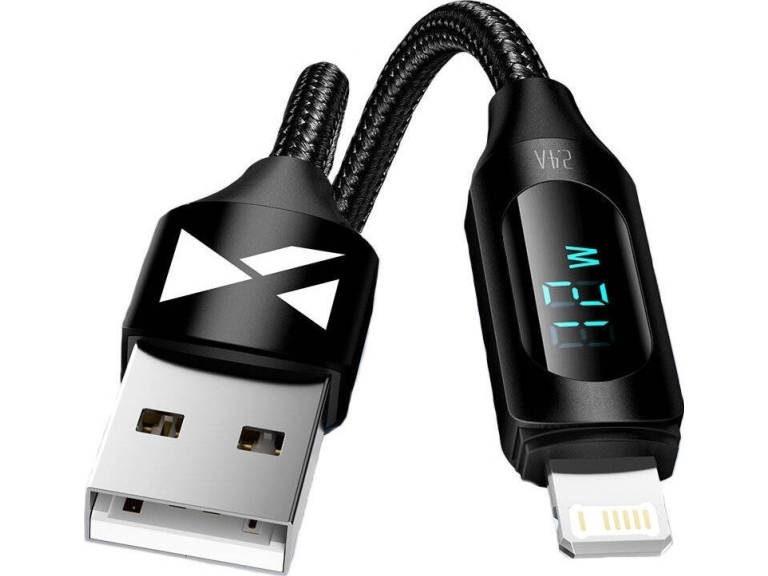 Wozinsky Usb-Kabel Usb-A Til Lightning 2 M - Sort (1022013)