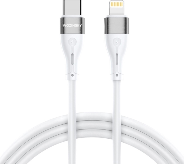 Wozinsky Usb-C Til Lightning-Kabel 1 M Hvid (5907769308772)