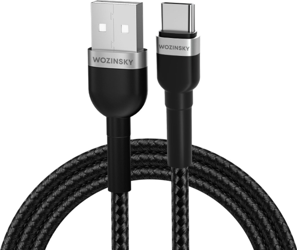 Usb-Kabel Wozinsky Usb-A Til Usb-C 1 M Sort (5907769308710)