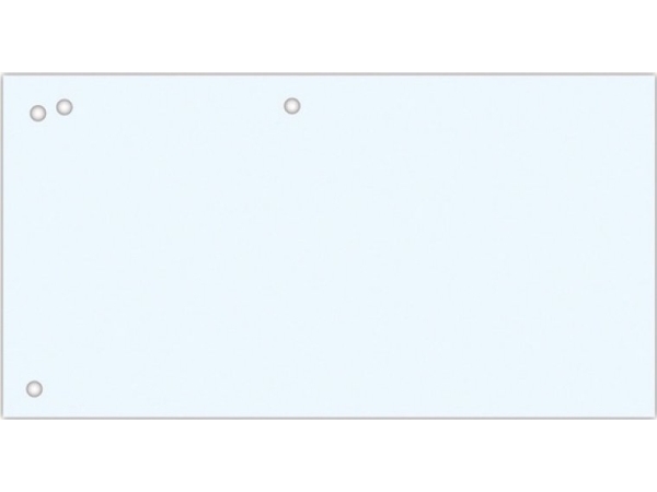 KONTORSPRODUKTER, kartong, 1/3 A4, 240x105mm, 100 st, vit | Arkivering - Letter orders - Carton letter order | GameStuff