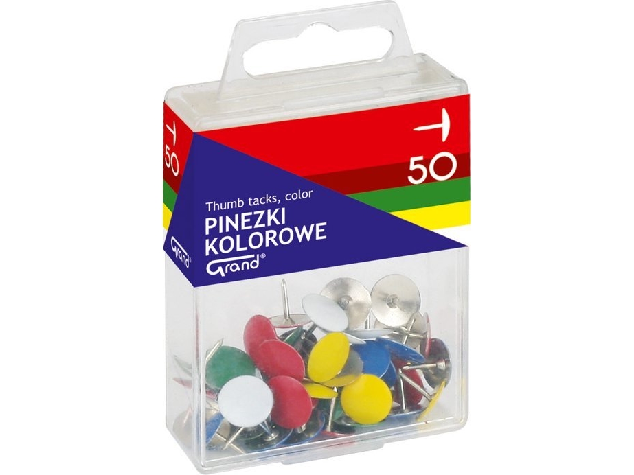 Grand Pinezki Farbige Reißzwecken (50)