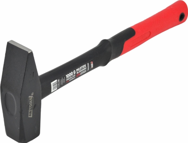AW-Tools AWTOOLS MLOTEK SLUSARSKI 1.5kg WLÓKNO Black | Verktyg & Verkstad - Handverktyg - Hammers | GameStuff