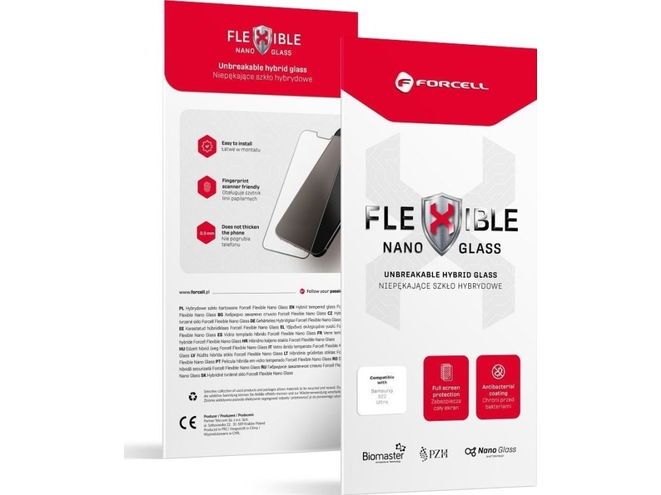 Forcell Forcell Flexible Nano Glass - Hybridglas Für Samsung Galaxy S24+