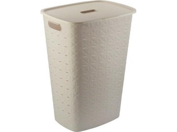 Curver / Keter CURVER vasketøjskurv creme SOFTEX 56L