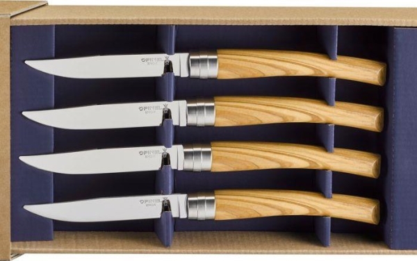 Opinel Opinel 4 Noży Table Chic Olive Wood