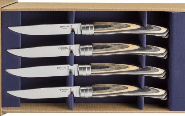 Opinel Opinel 4 Noży Table Chic Laminated Birch