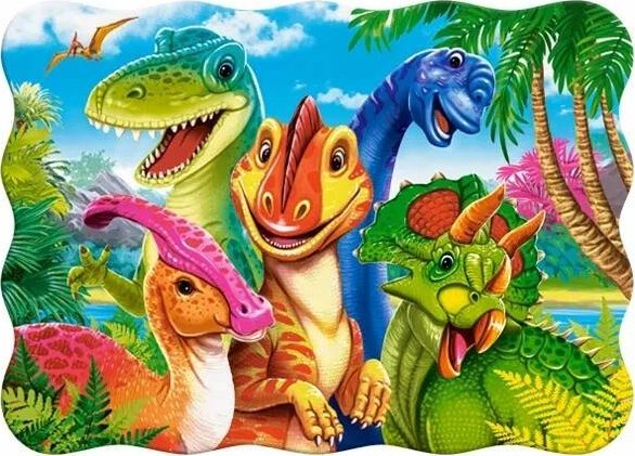 Castorland Puslespil 30 Dinosaures Selfie Castor