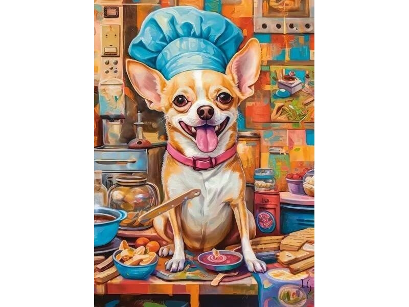 Castorland Puzzle 120 Dog Chef Castor