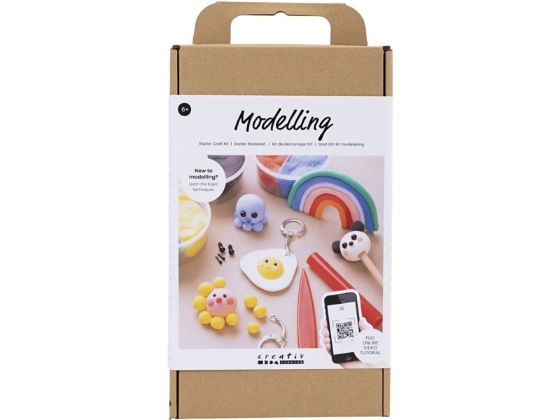 Creativ Company 977545, Lasten askartelusetti, Monivärinen