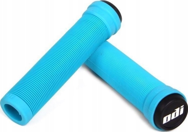 Vairo rankenėlės ODI Soft Longneck BMX Flangless 143mm Aqua