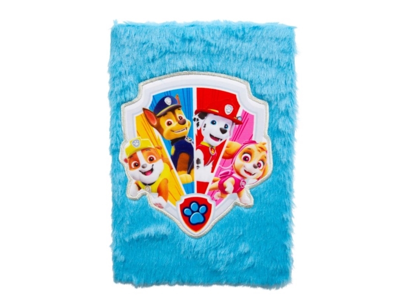 Paw Patrol Notesbog Med Plys