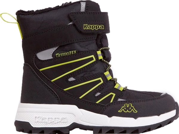 Kappa Floki Tex Sort Og Citron 260975K 1133 (31)