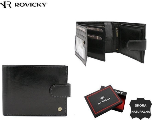 Rovicky stor Lumarko læderpung med lås til mænd!