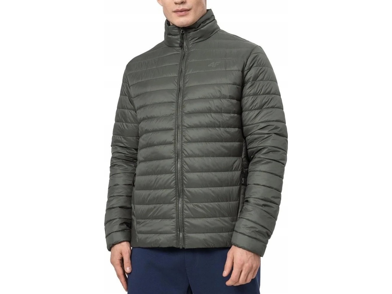 Men's Down Jacket 4F M084 Olive 4Fss23tdjam084 44S