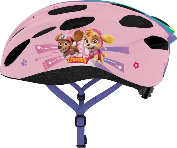 Seven - Paw Patrol - Cykelhjelm med In-mold - Pink - Str. 52-56 cm