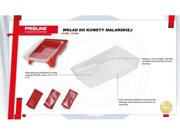 Pro-Line PROLINE MALINGSKUPPE, 350X250MM, PROLINE