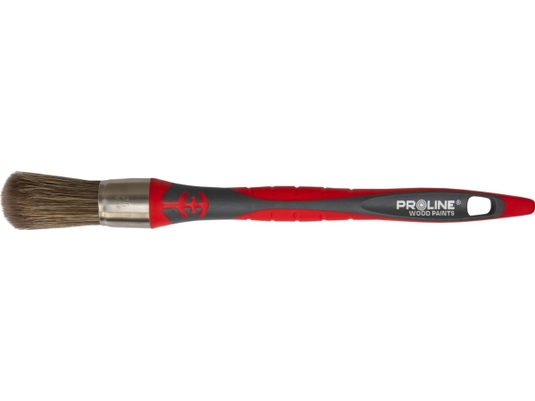 Pro-Line Pinsel Rund Premium 15 Mm, Bürstenrücken 2K-Tpr, Ss, Für Holz, Proline