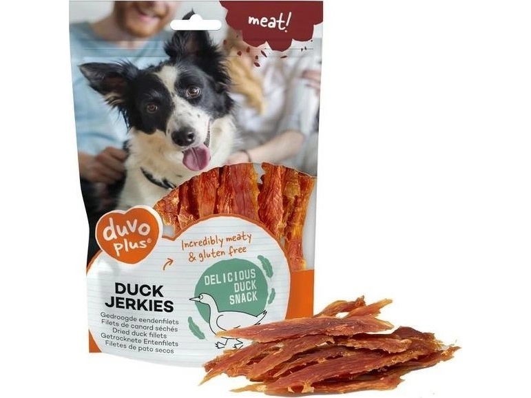 Duvo+ Duvo+ Duck Jerkies Hundegodbid 100G