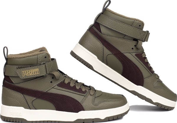 Puma Rbd Spiel Wtr Kinder Schuhe Olive 388449 01