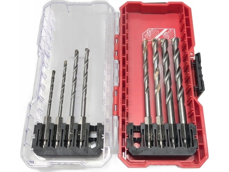 Einhell 108743 Werkzeugstahl Stein-Spiralbohrer-Set 10Teilig 3 Mm, 4 Mm, 5 Mm, 6 Mm, 7 Mm, 8 Mm, 9 Mm, 10 Mm 1 Set (108743)