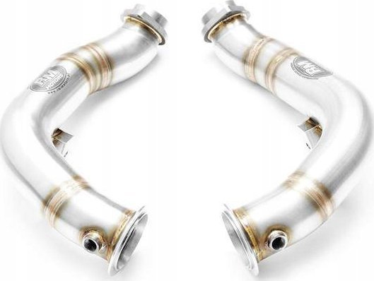RM Motors downpipe til BMW f07 GT, f10, f11 f01, f02, f03, f04