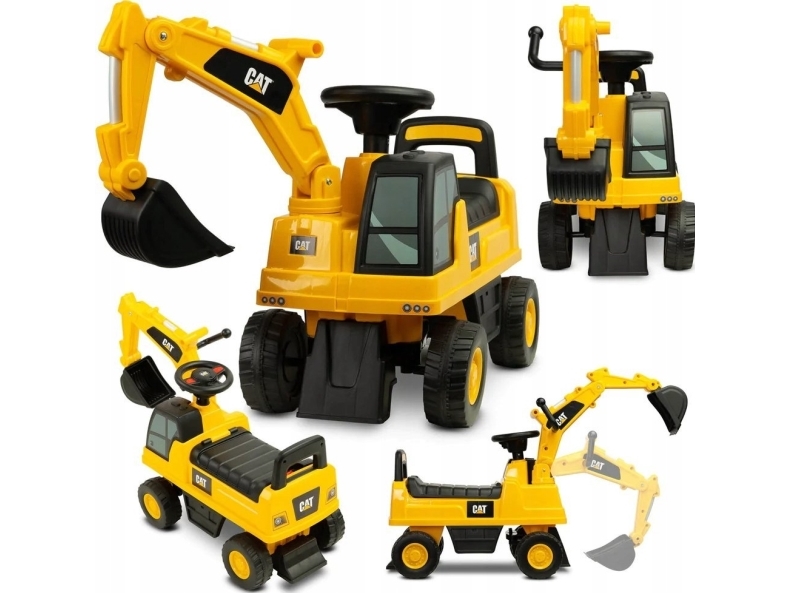 Toyz åklek CAT grävmaskin gul (2590) | Utomhusleksaker - El & Bensinfordon - Elbilar för barn 6V | GameStuff