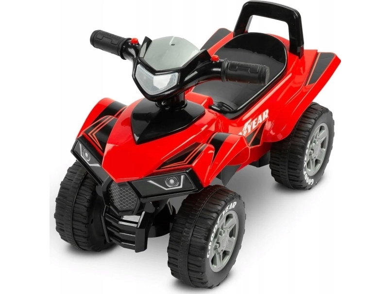 Toyz JEZDZIK QUAD GOODYEAR RED | Utomhusleksaker - Gå / Löpande fordon - Pedalfordon | GameStuff