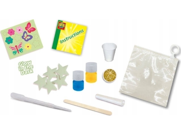 Ses Creative - Slime Lab - Glow In The Dark Slim Sæt