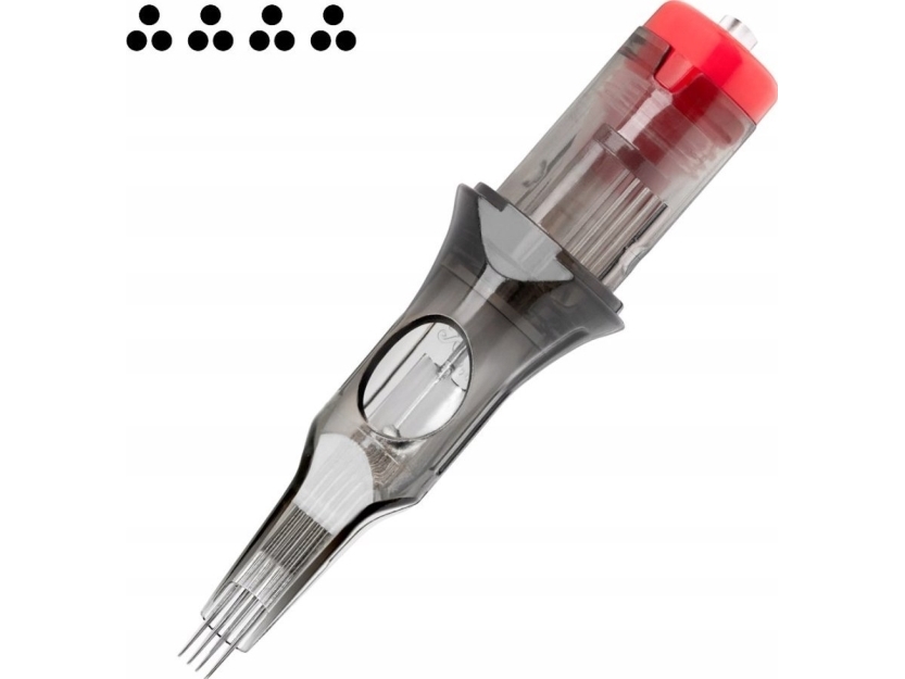 Activeshop tattoo-farvningspatron El Cartel V2 - 0.25 3RLX 4 Long Taper, 10 stk