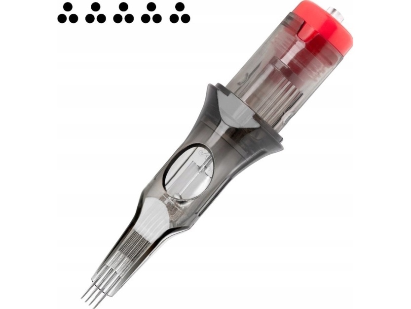 Activeshop Cartridge do tatuazu El Cartel V2 - 0.35 3RLX 5 Long Taper 10 szt.