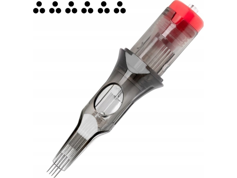 Activeshop patron til tatovering El Cartel V2 - 0.35 3RLX 6 Long Taper, 10 stk.
