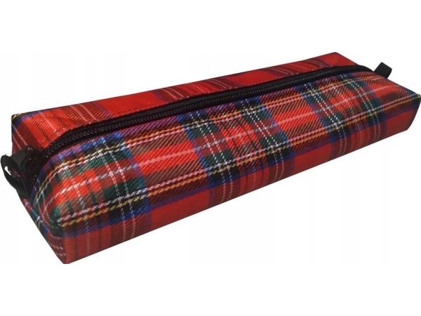 7R Schulmäppchen Ns02 Karo Rot