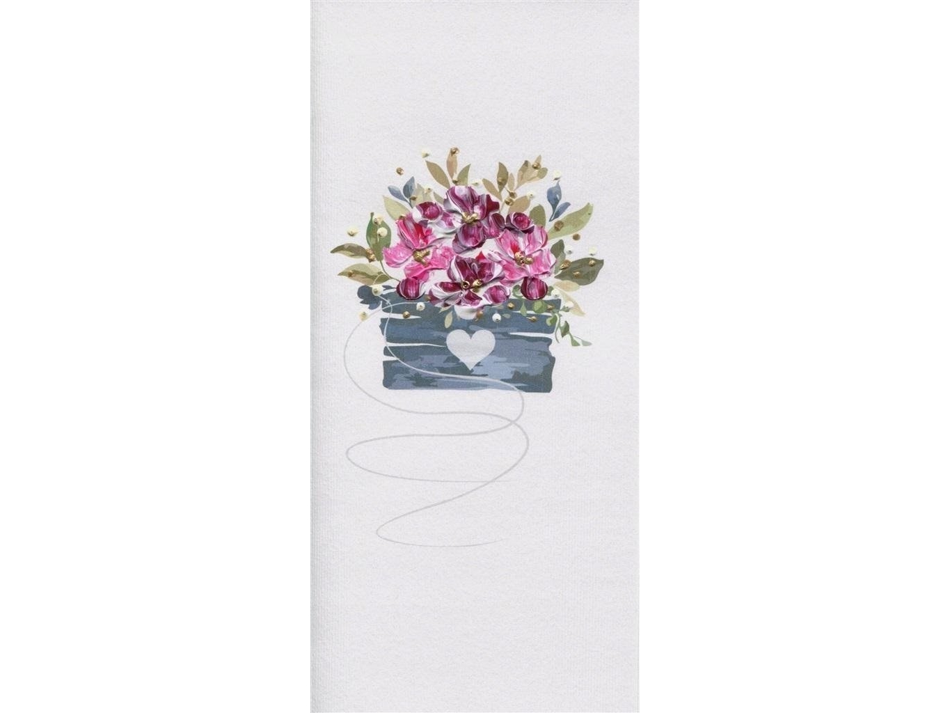 Mak Blumen Karte Dl Ns - Blumen Im Topf