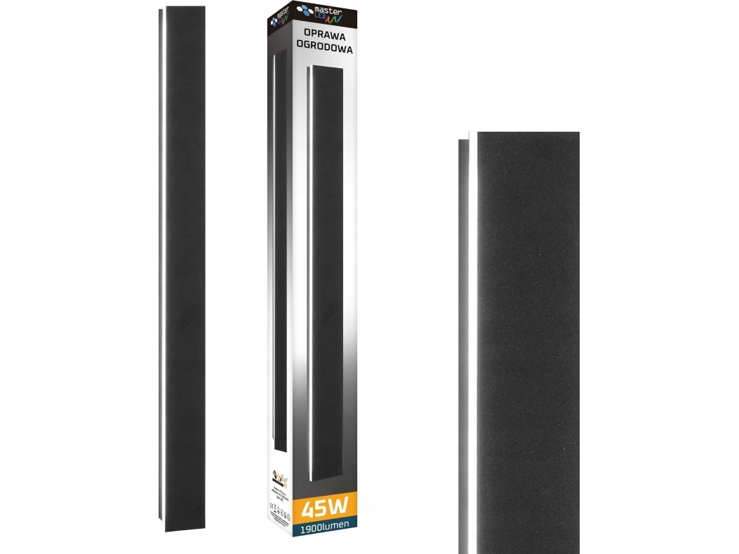 Lvt Lvt Lara 1576 Væglampe Udendørs Væglampe 1X45w Led 4000K Sort