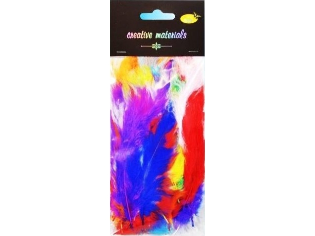 FANDY Bløde fleece-fjer 10 cm 5 g