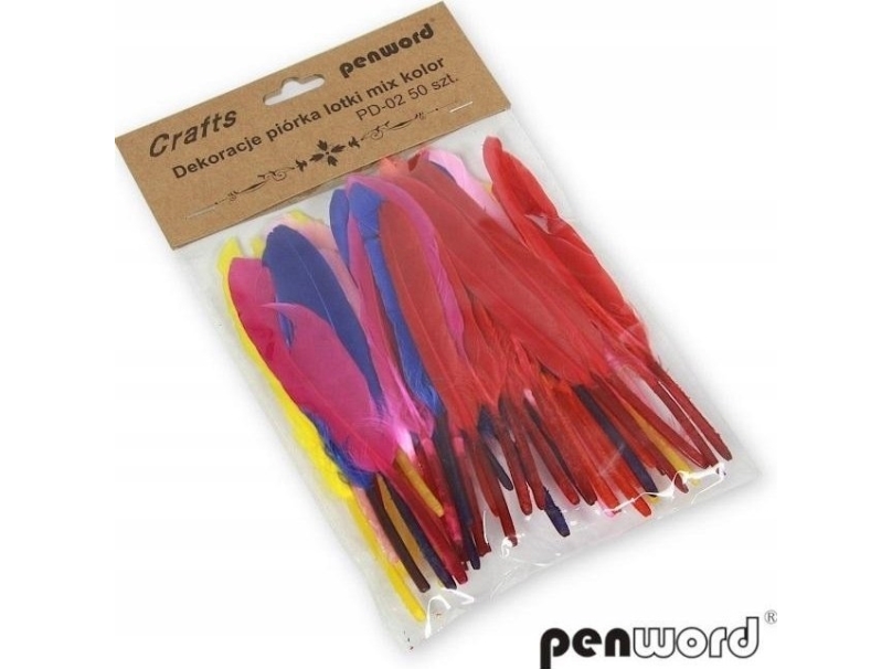 Titanum Fjäderpilar mix 10-15cm 50st | Sport & Träning - Sportutrustning - Dart spel | GameStuff