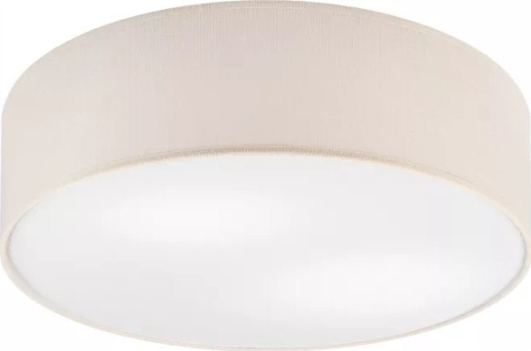 Deckenleuchte Lamkur Lamkur Vivian 48529 Boho Rund Deckenlampe 2X60w E27 Creme/Weiß