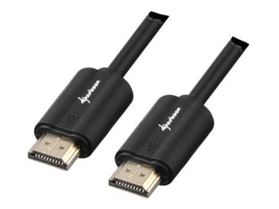 Sharkoon Hdmi/Hdmi 4K, 2M, 2 M, Hdmi Typ A (Standard), Hdmi Typ A (Standard), 3D, Audio Return Channel (Arc), Schwarz