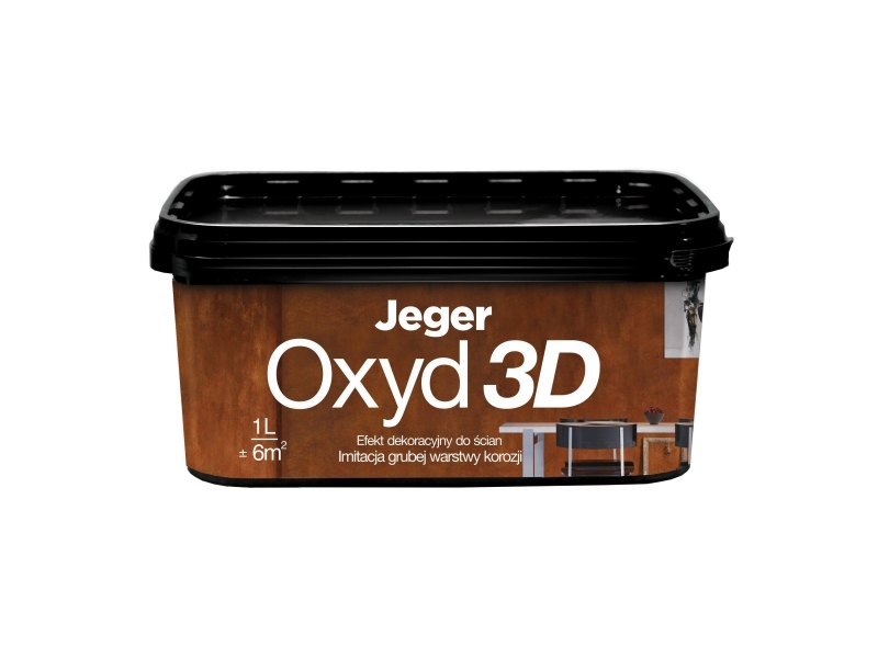 Dekorativ puds Jeger OXYD 3D, 1 l