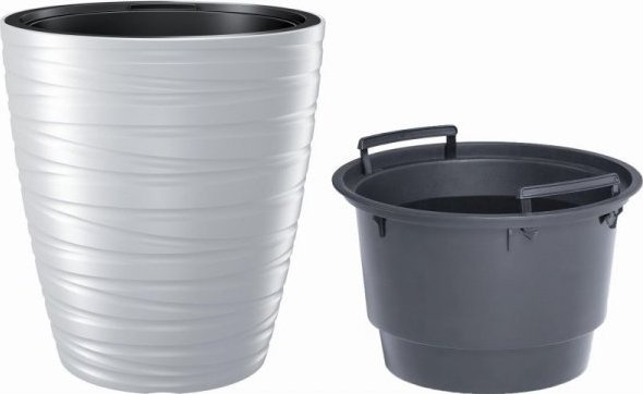 UN POT LABYRINT - HVID (1 STK.)