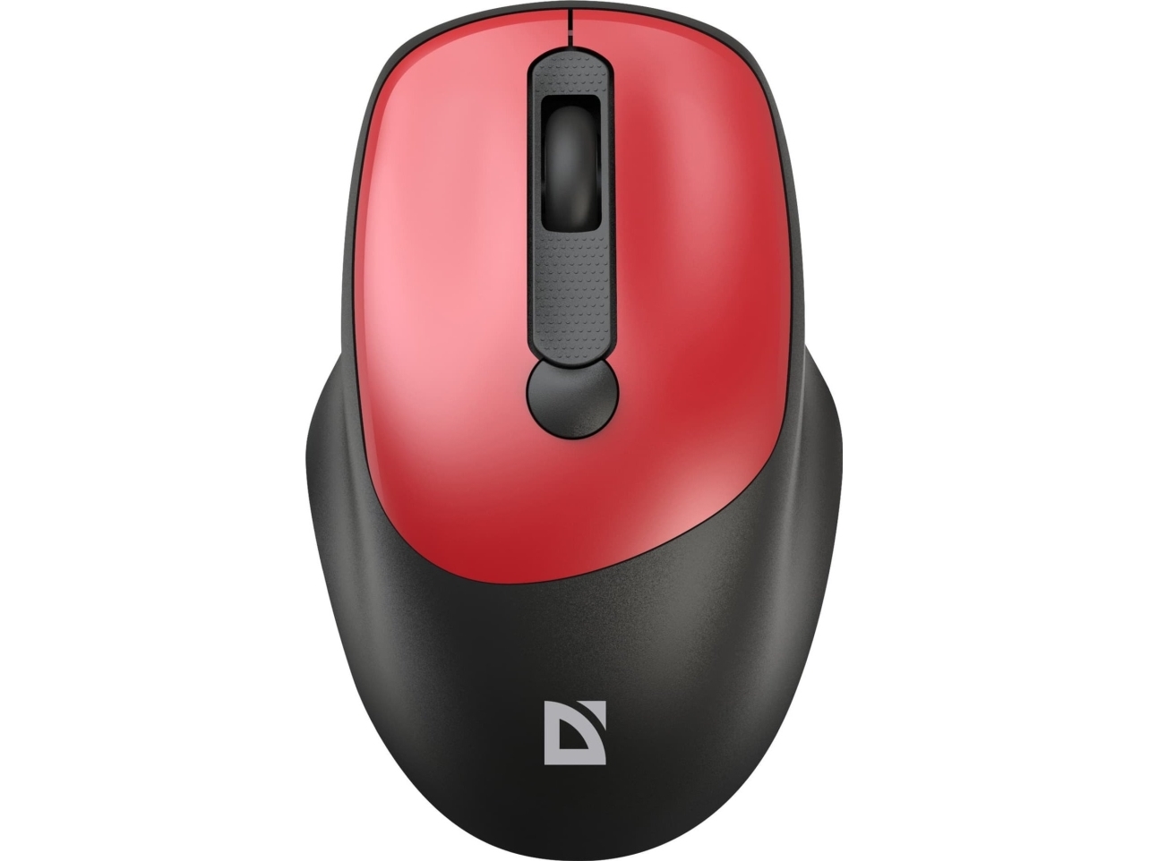 Defender Wireless Maus, Defender Feam Mm-296, Schwarz/Rot, Optisch, 1600Dpi